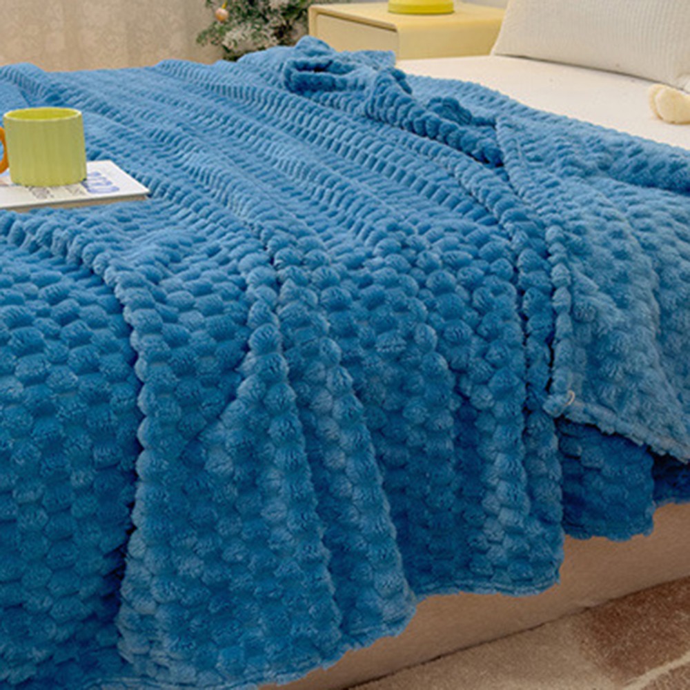 jacquard flannel blanket