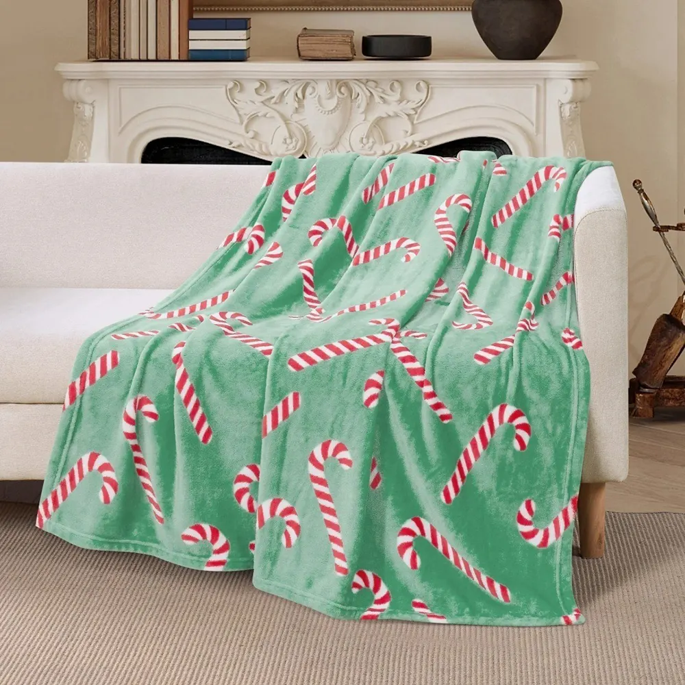 print flannel blanket