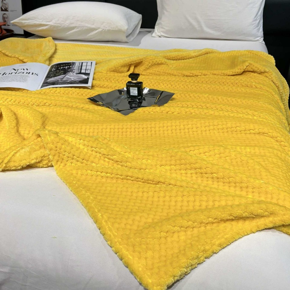 jacquard flannel blanket