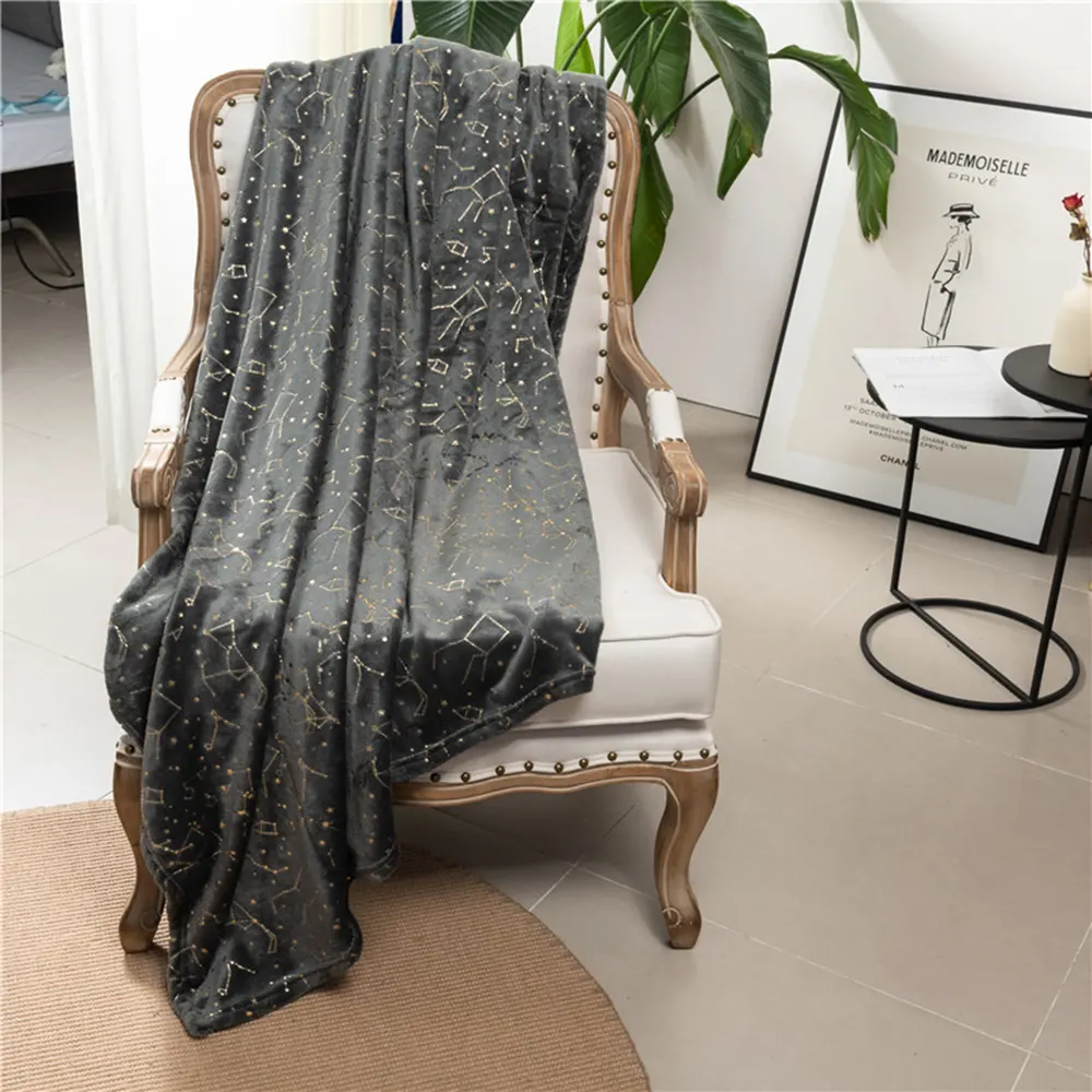 foil flannel blanket