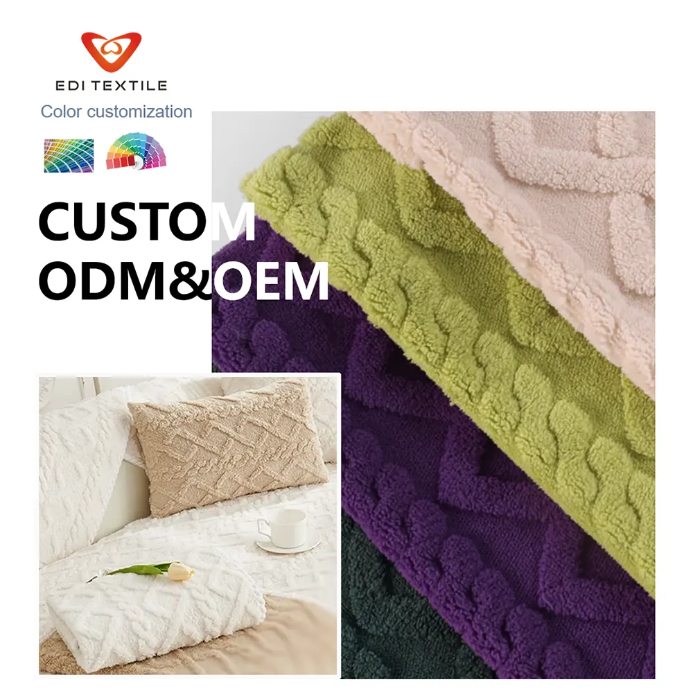 custom embossed printed flannel blanket for wholesalers and chain supermarkets -4