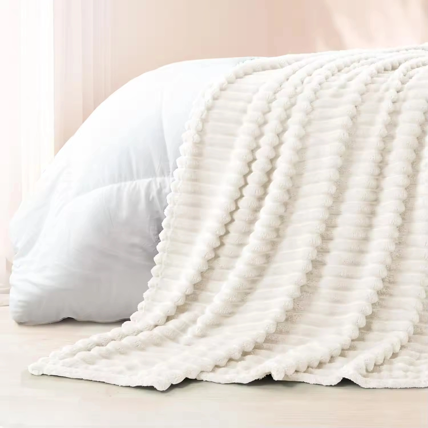  double layer soft warm blanket-3