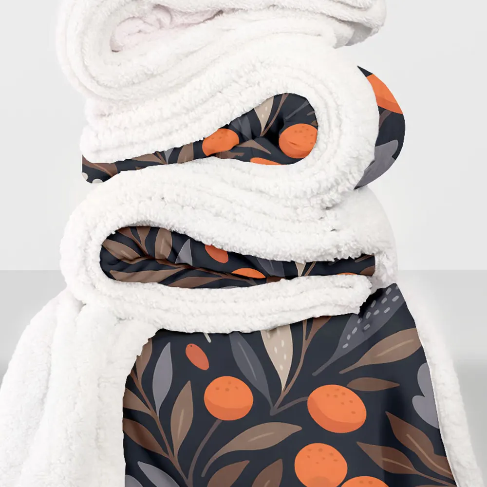 double layers flannel blanket