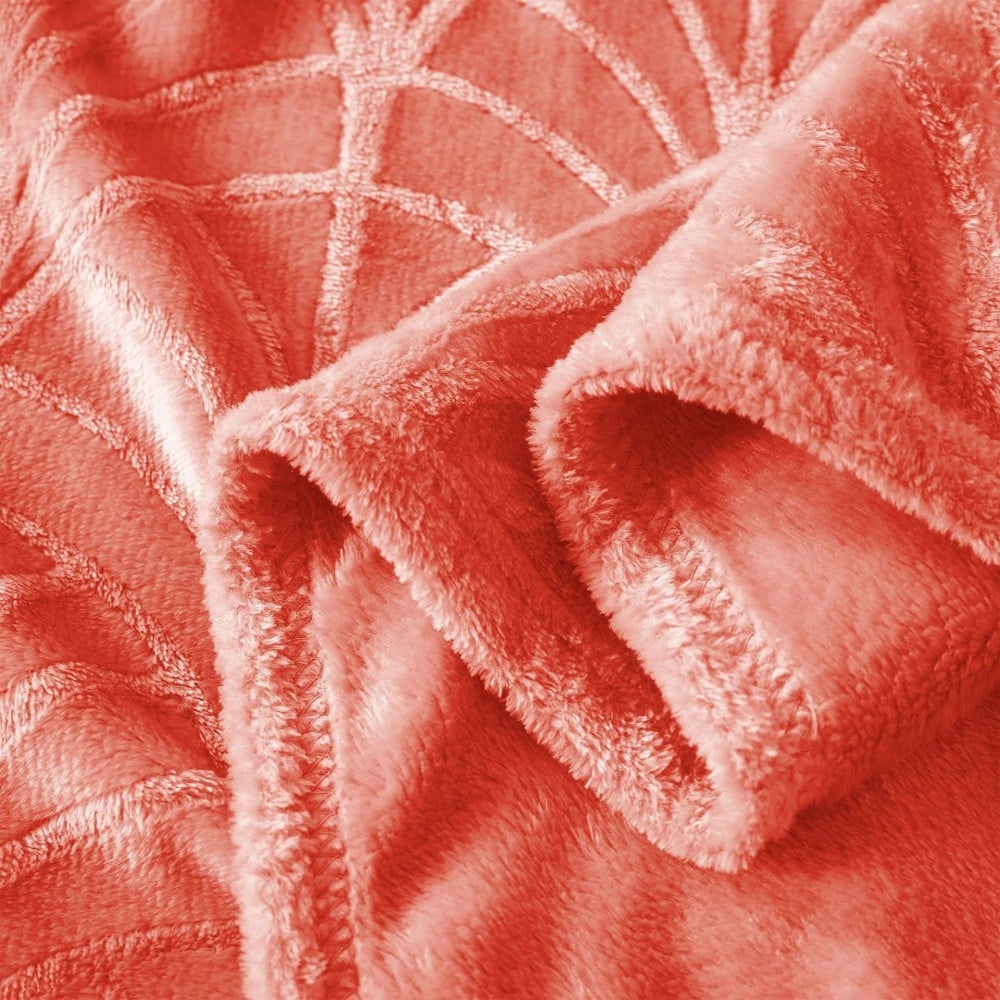 embossed flannel blanket