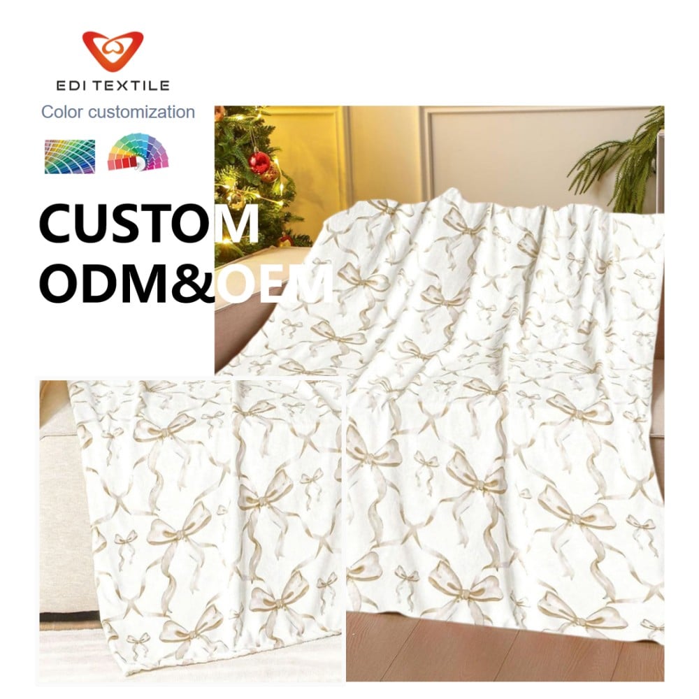 sherpa blanket with cutting ultra warm soft fuzzy gift blanket for birthday holiday housewarming present thick double layer for family friends home decor-5