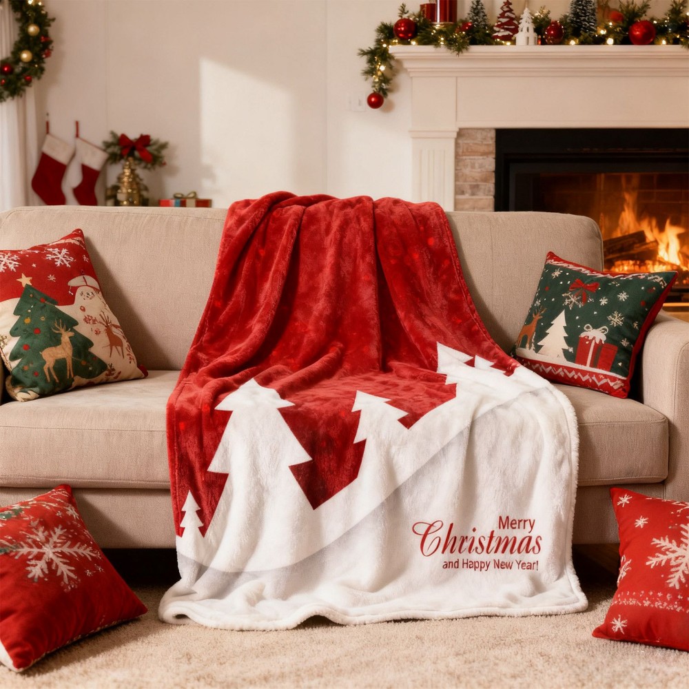 print flannel blanket