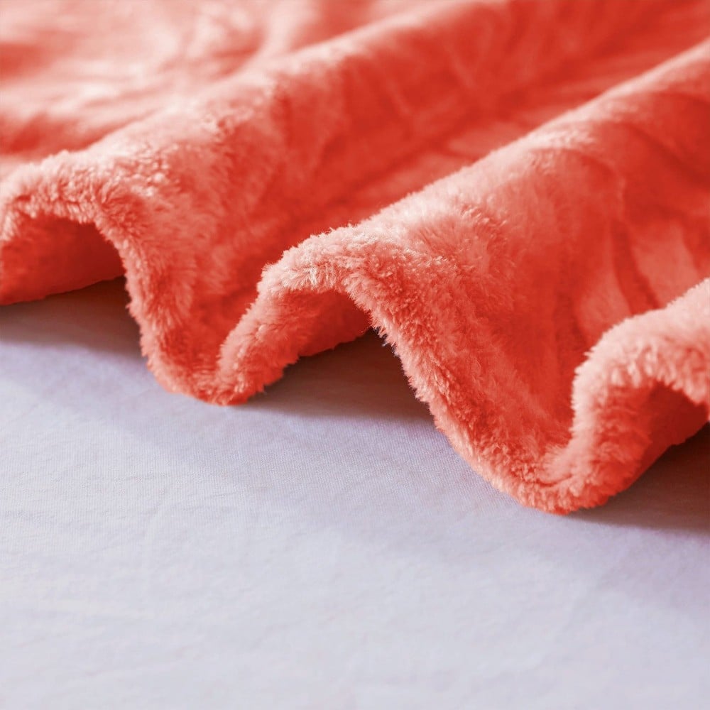 embossed flannel blanket
