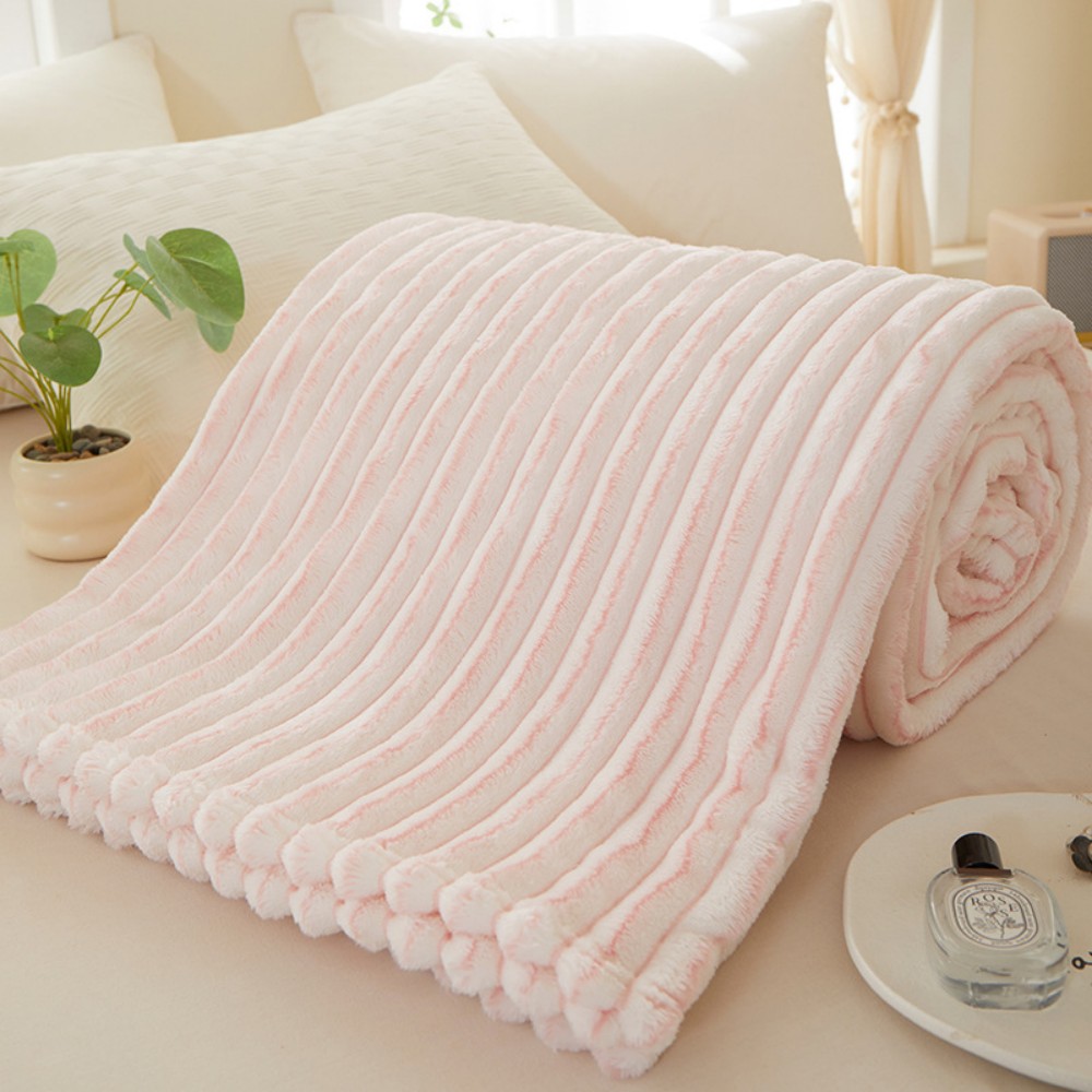 strip flannel blanket 1