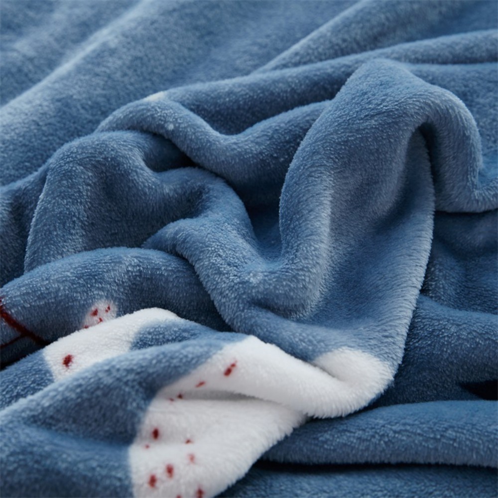 print flannel blanket