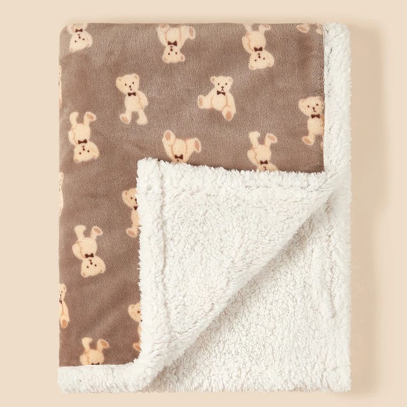 sherpa fleece blanket