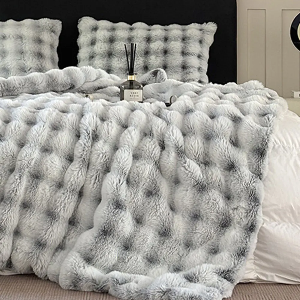 bubble flannel blanket