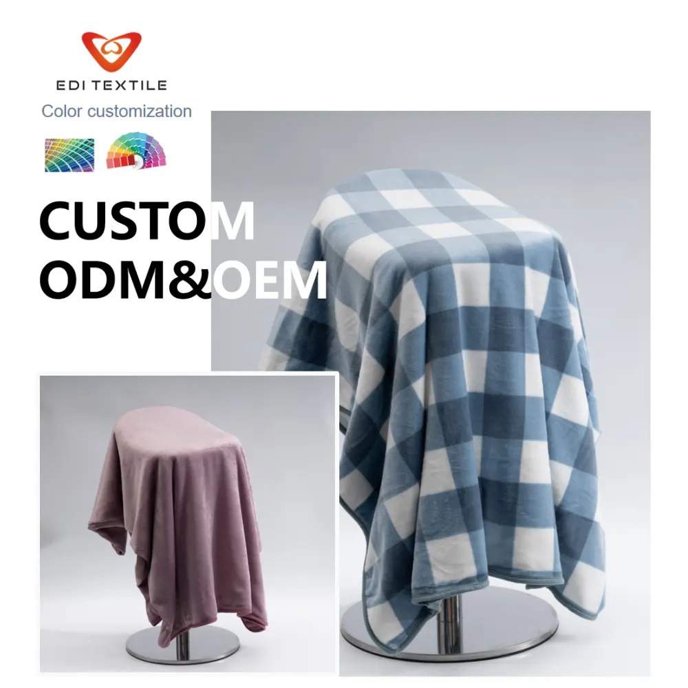soft warm bubble jacquard flannel blanket bulk supply for wholesalers chain supermarkets  global home textile importers-6