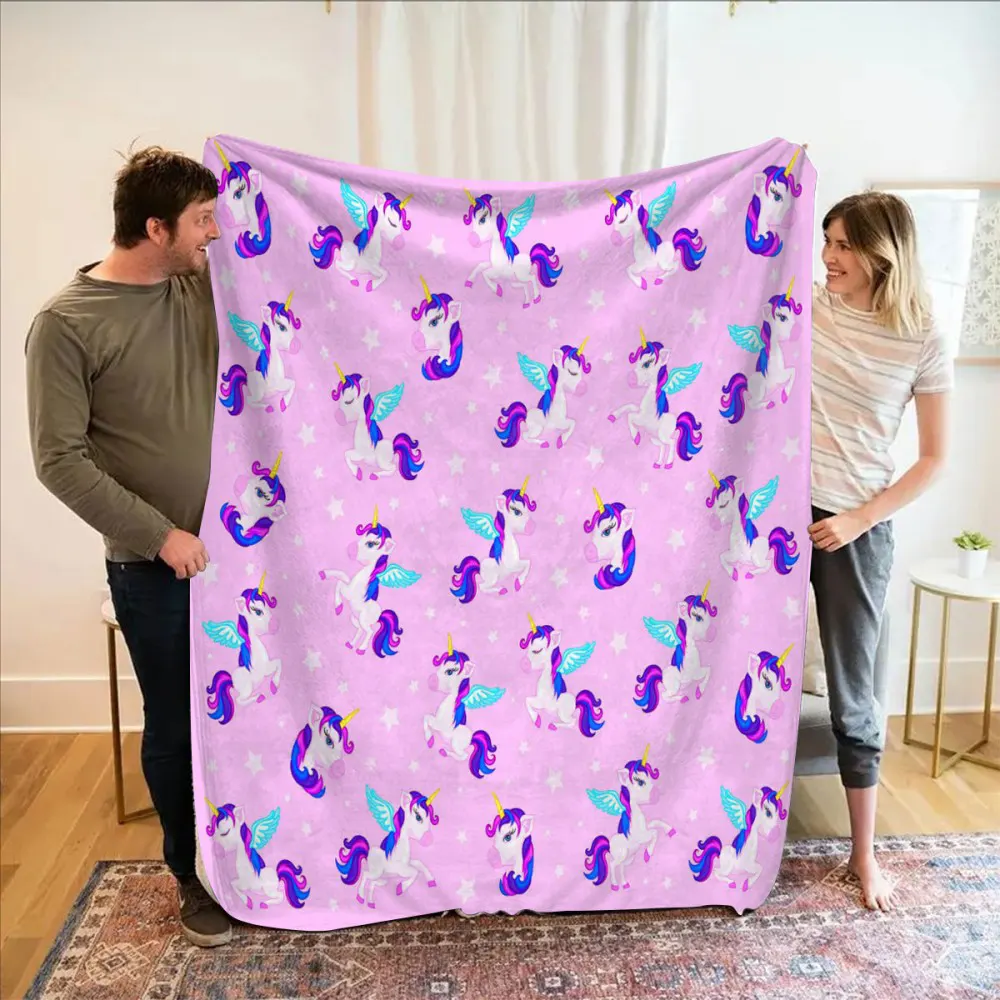 print flannel blanket