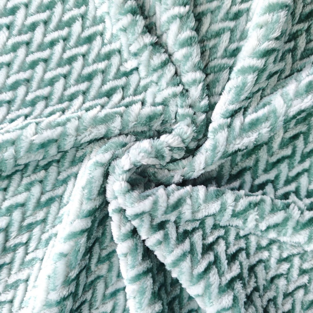 jacquard flannel blanket