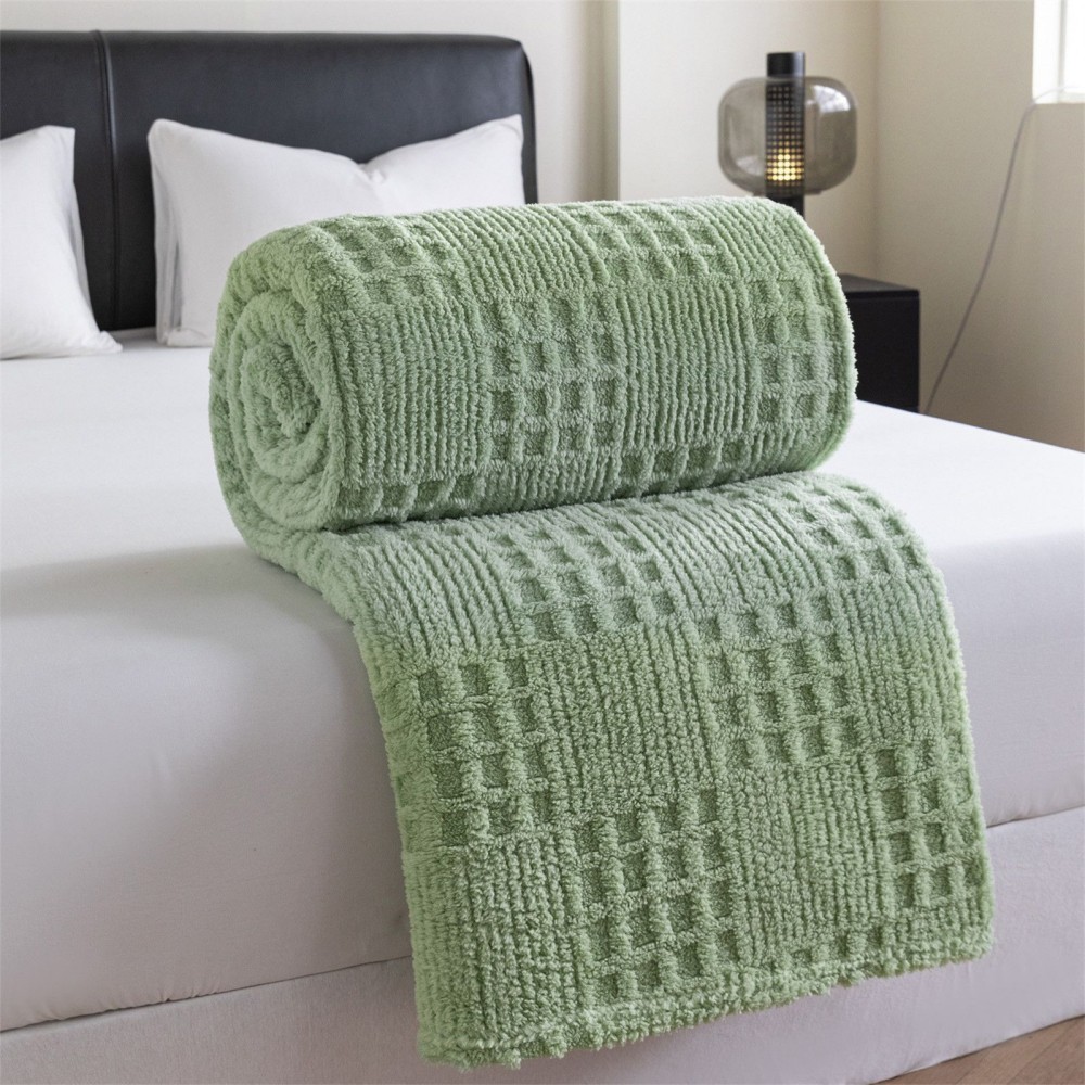 sherpa fleece blanket