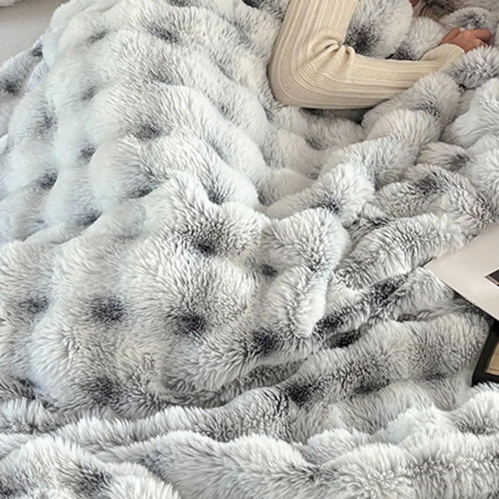 bubble flannel blanket