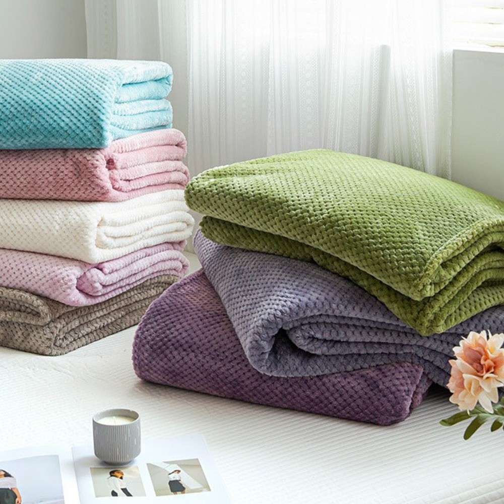 jacquard flannel blanket