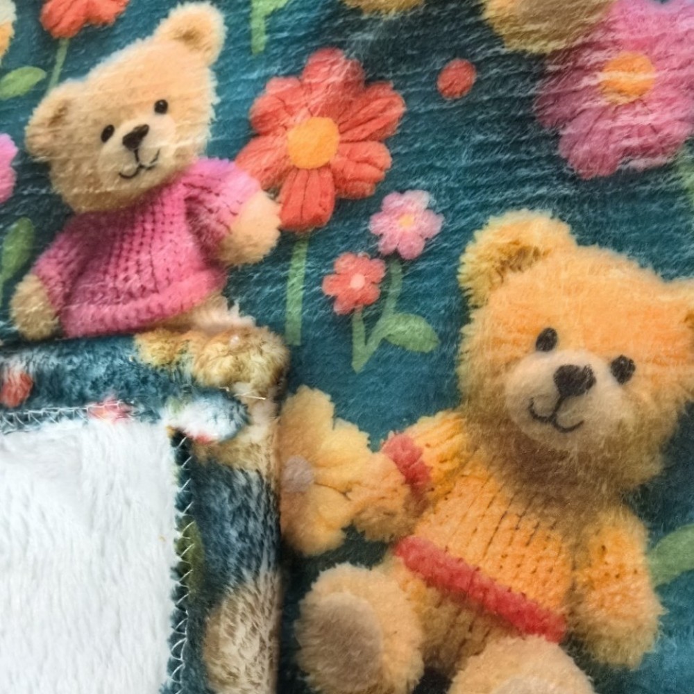 print flannel blanket