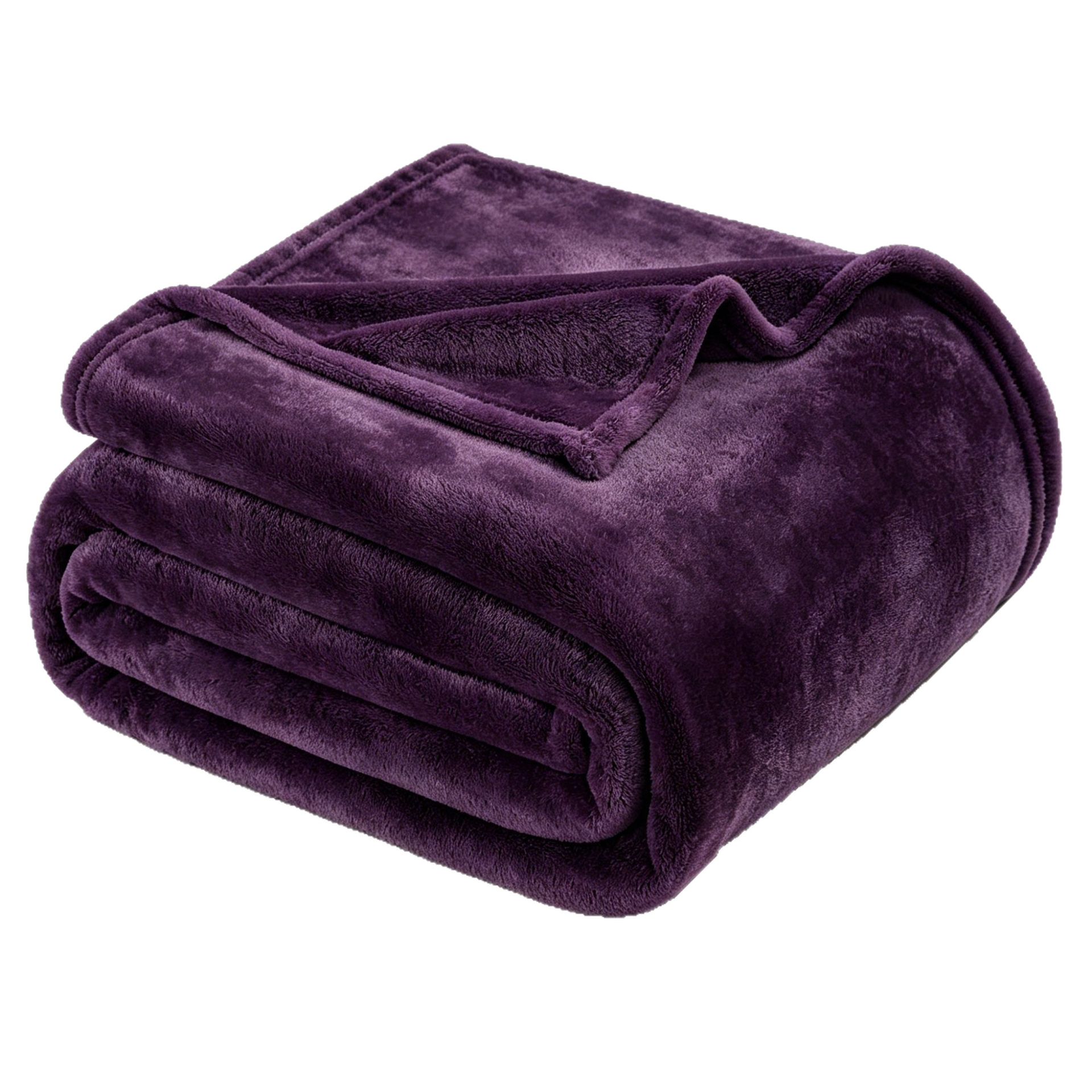 dyed flannel blanket