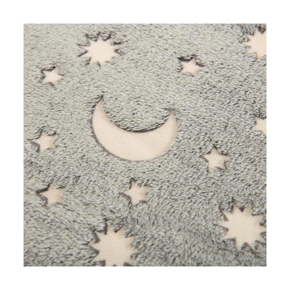 glow in the dark flannel blanket