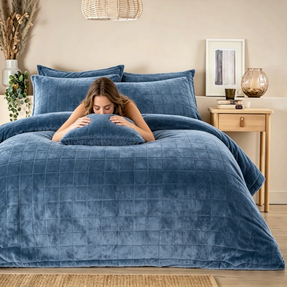 flannel jacquard blanket 
