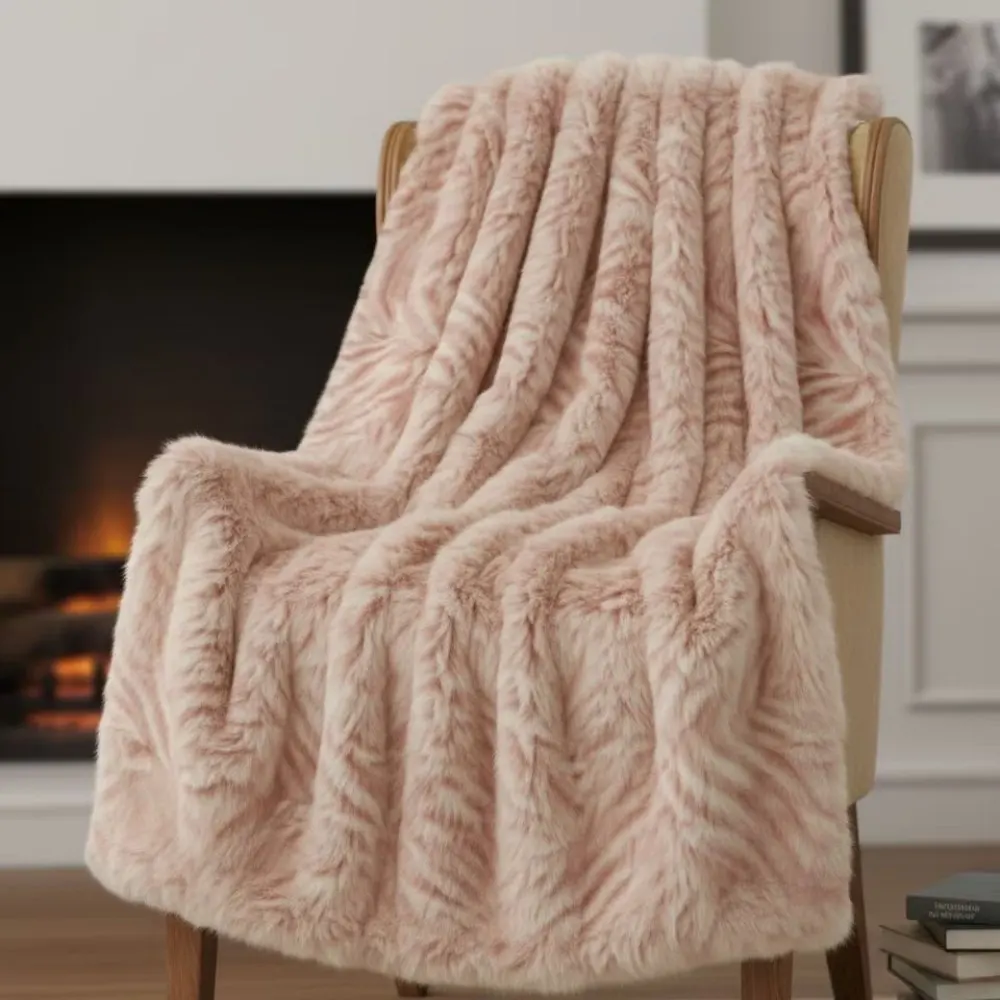 rabbit fleece blanket