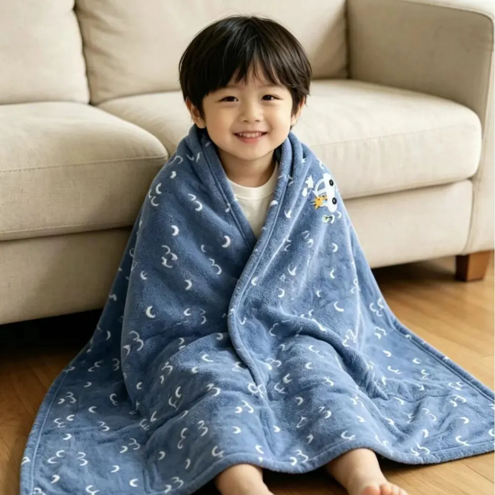 print flannel blanket