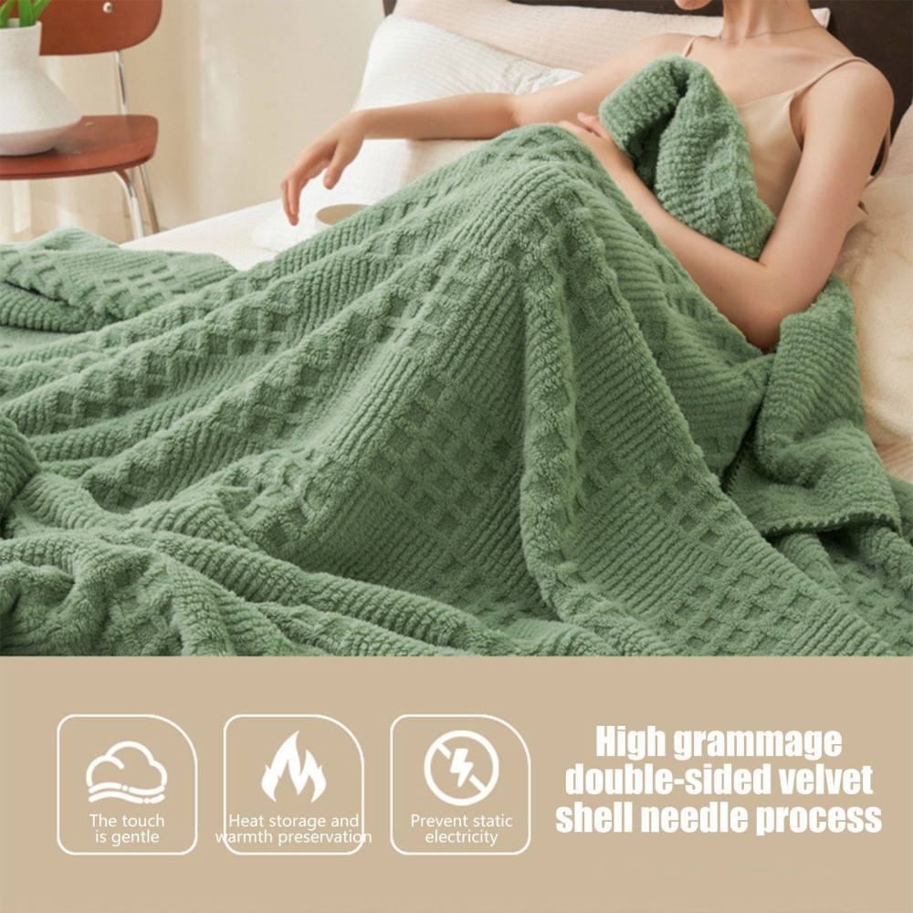 sherpa fleece blanket