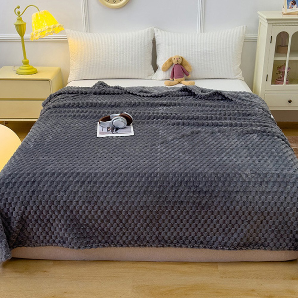 jacquard flannel blanket