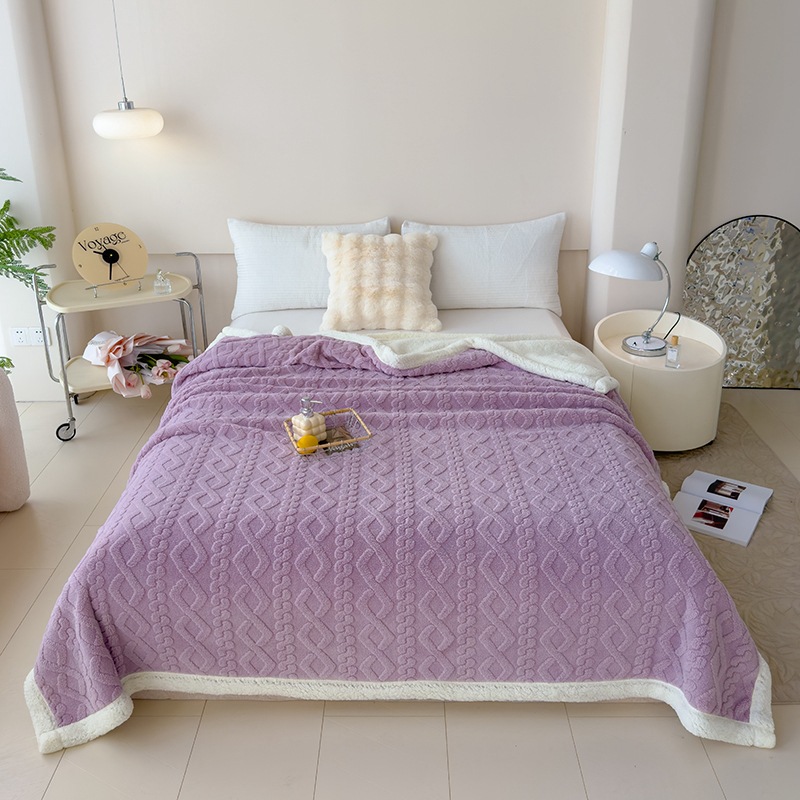 sherpa fleece blanket