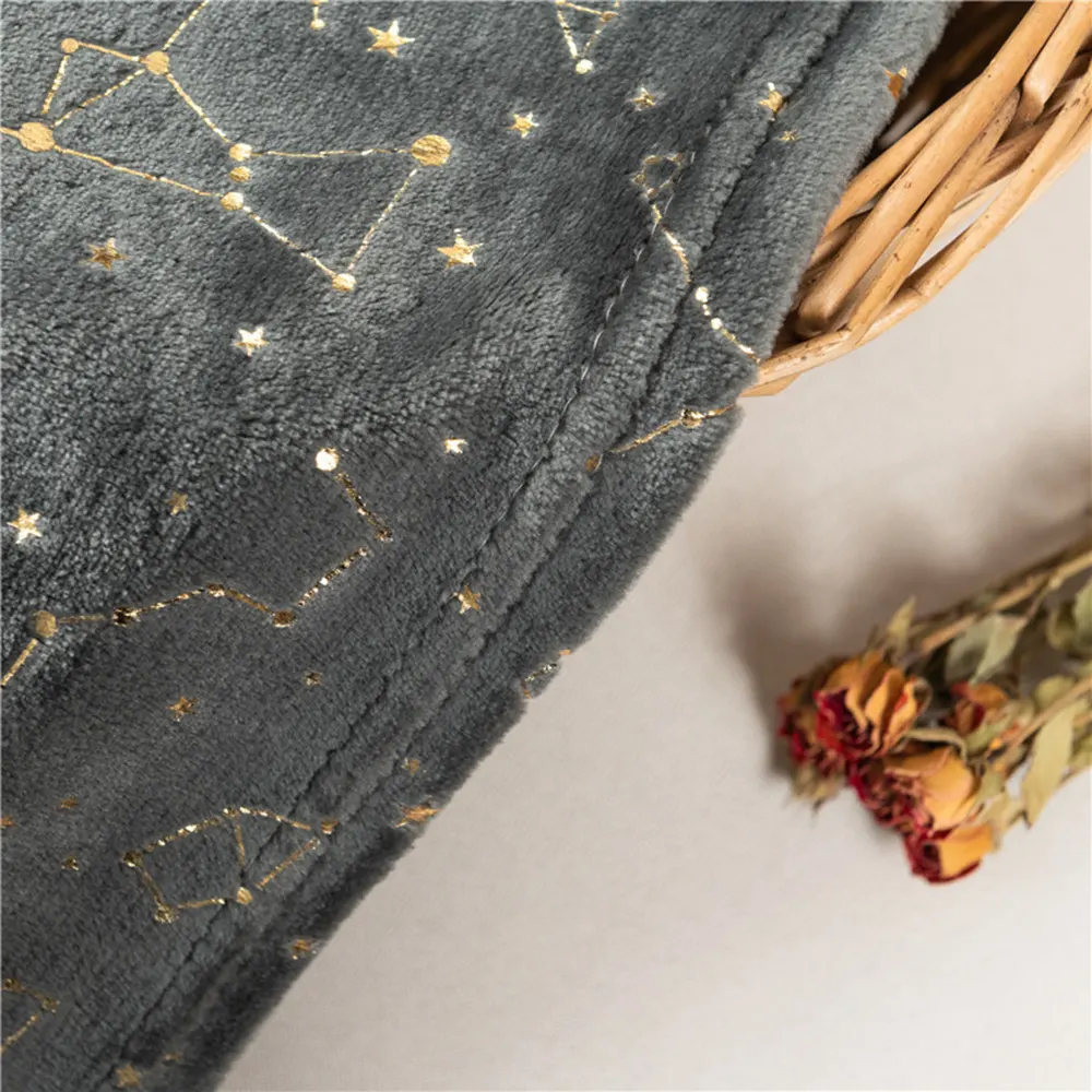 foil flannel blanket