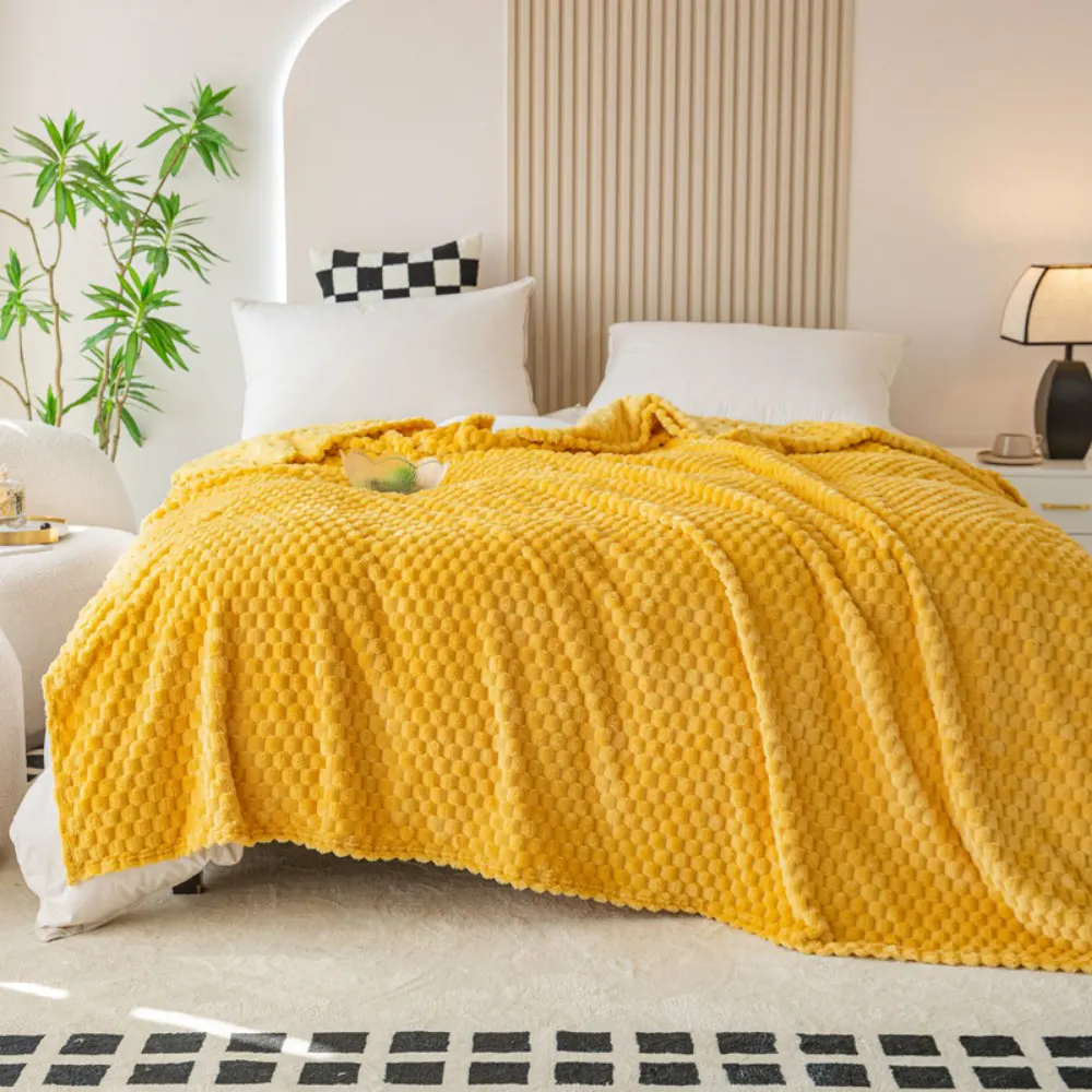 jacquard flannel blanket