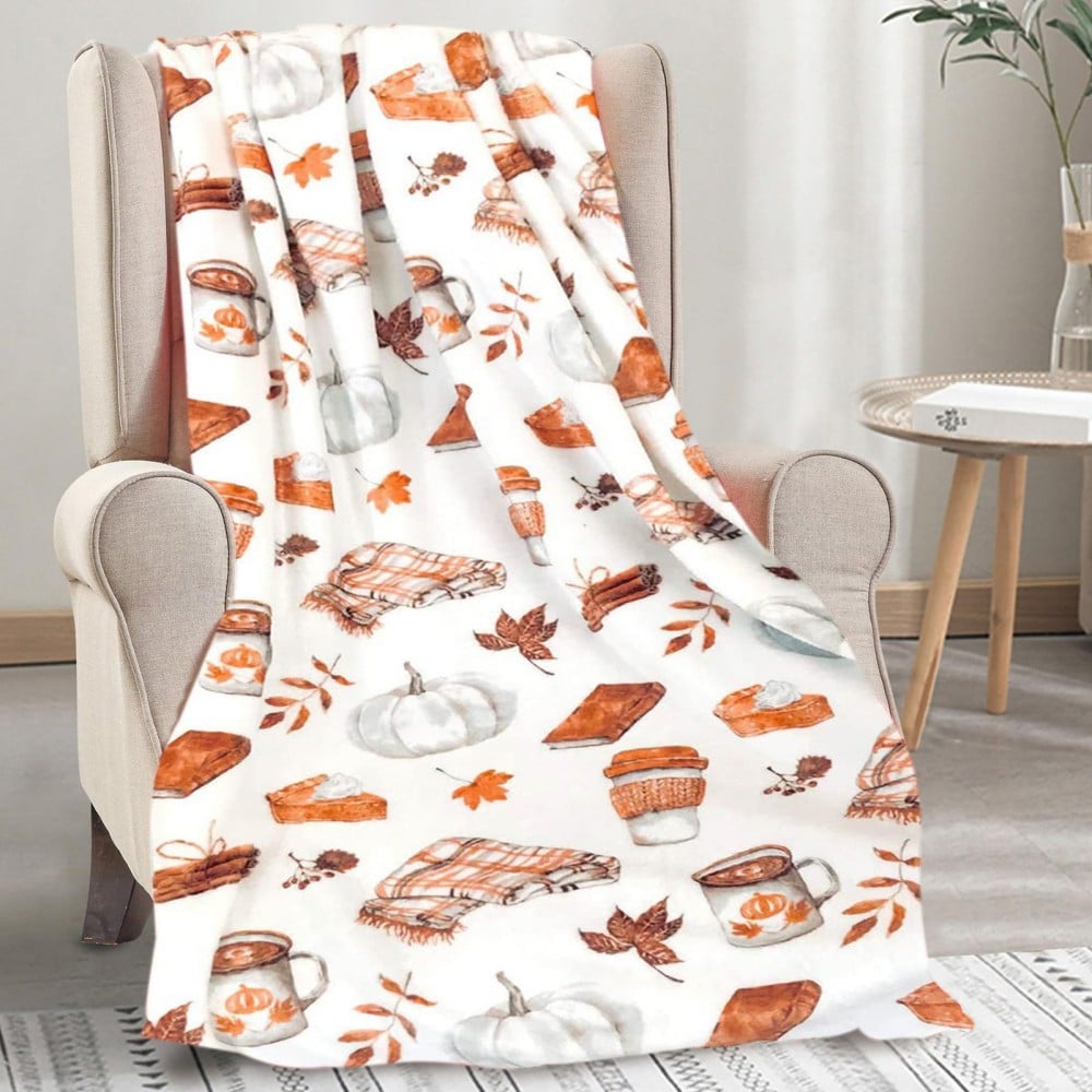 print flannel blanket