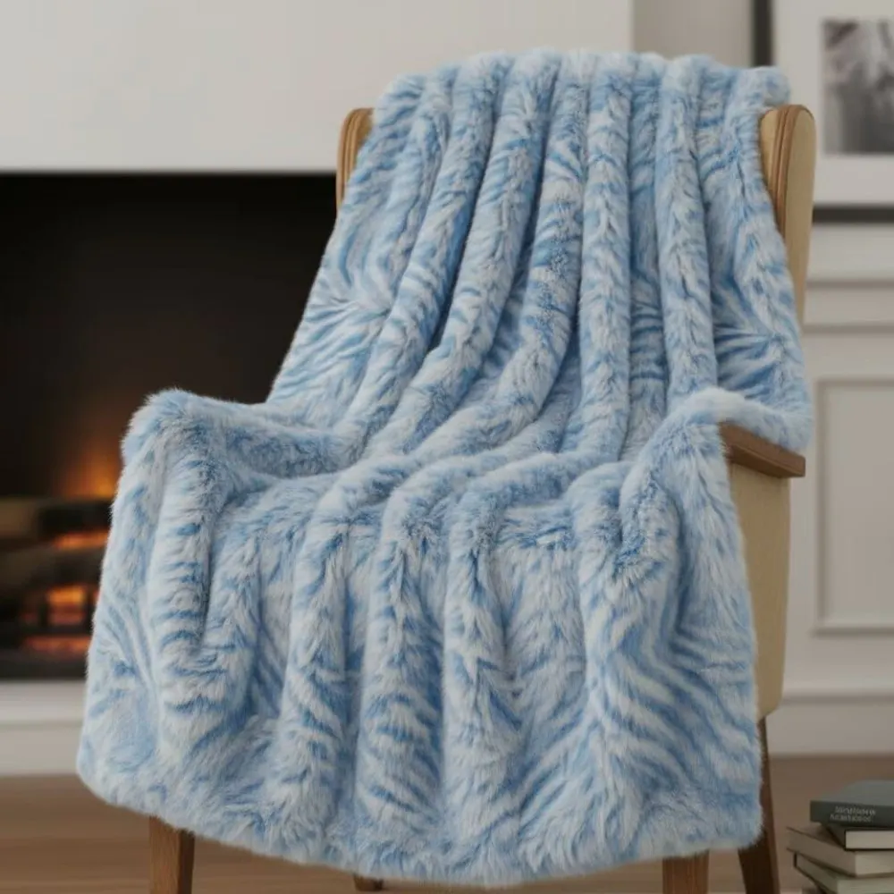 rabbit fleece blanket