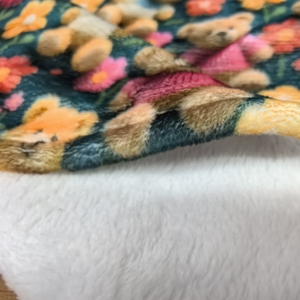 print flannel blanket
