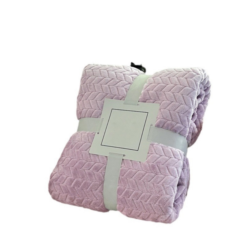 jacquard flannel blanket