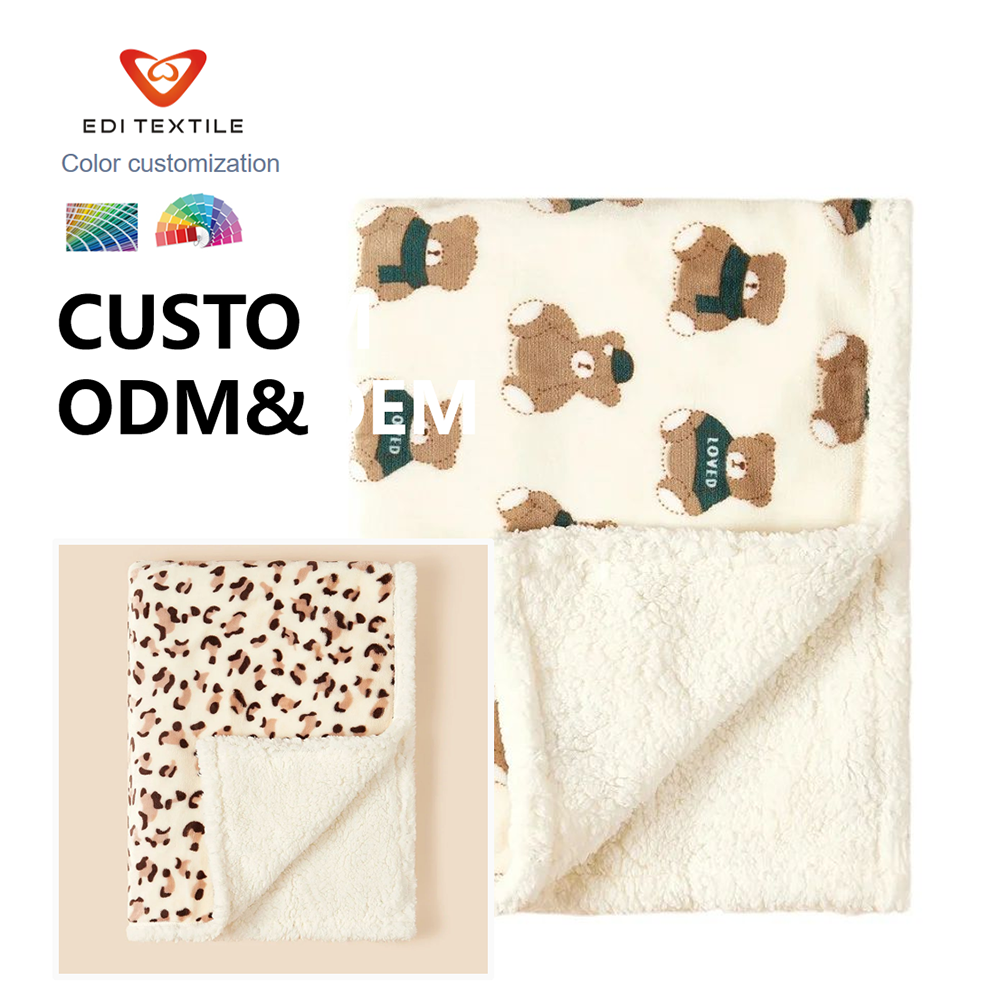 custom jacquard flannel blanket bulk supply for wholesalers chain supermarkets and global home textile importers-3