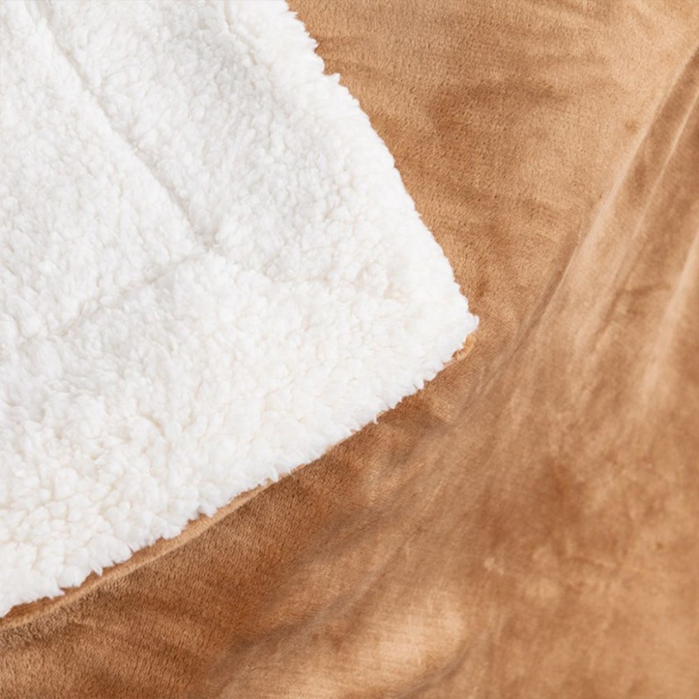sherpa fleece blanket