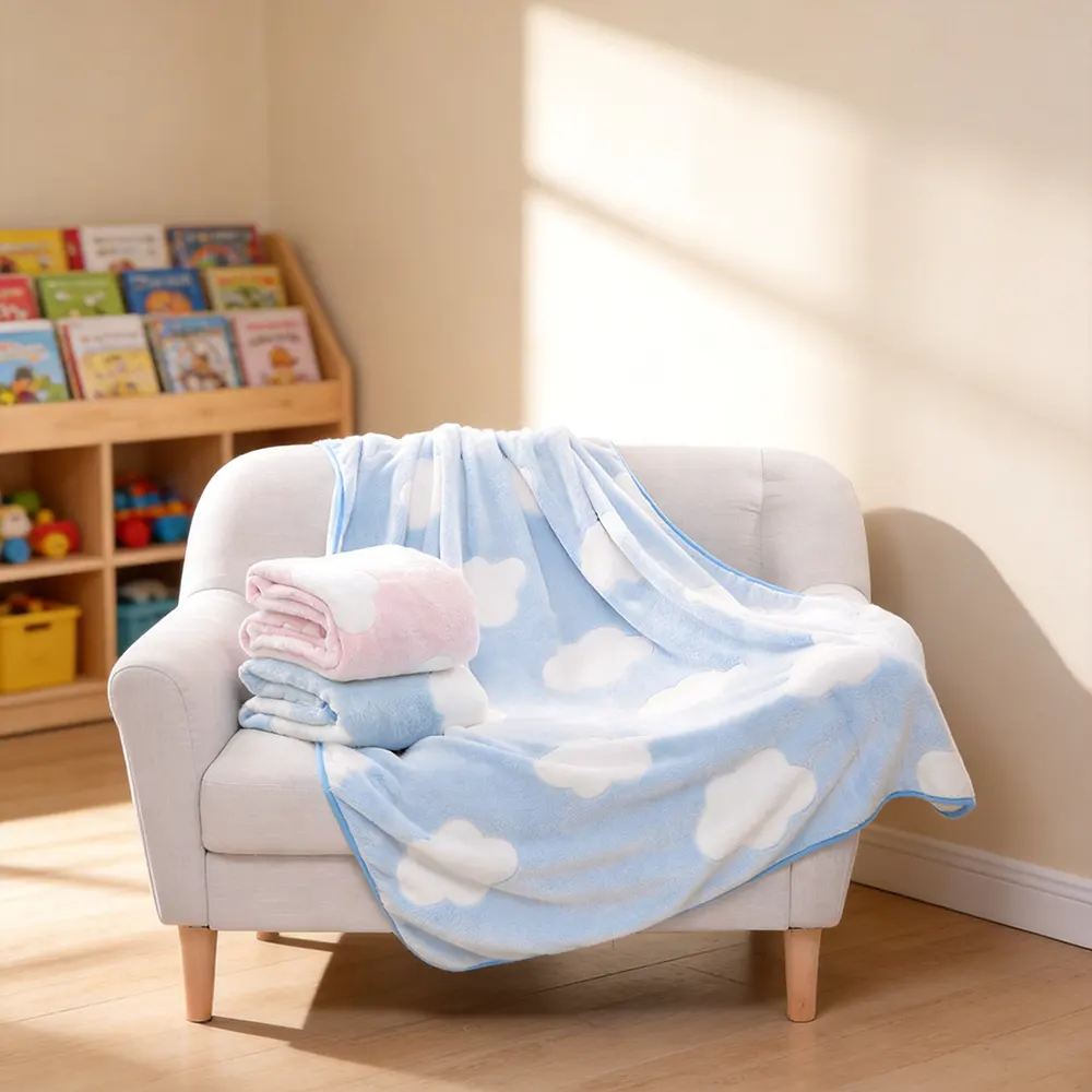 print flannel blanket