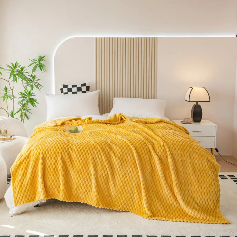 jacquard flannel blanket