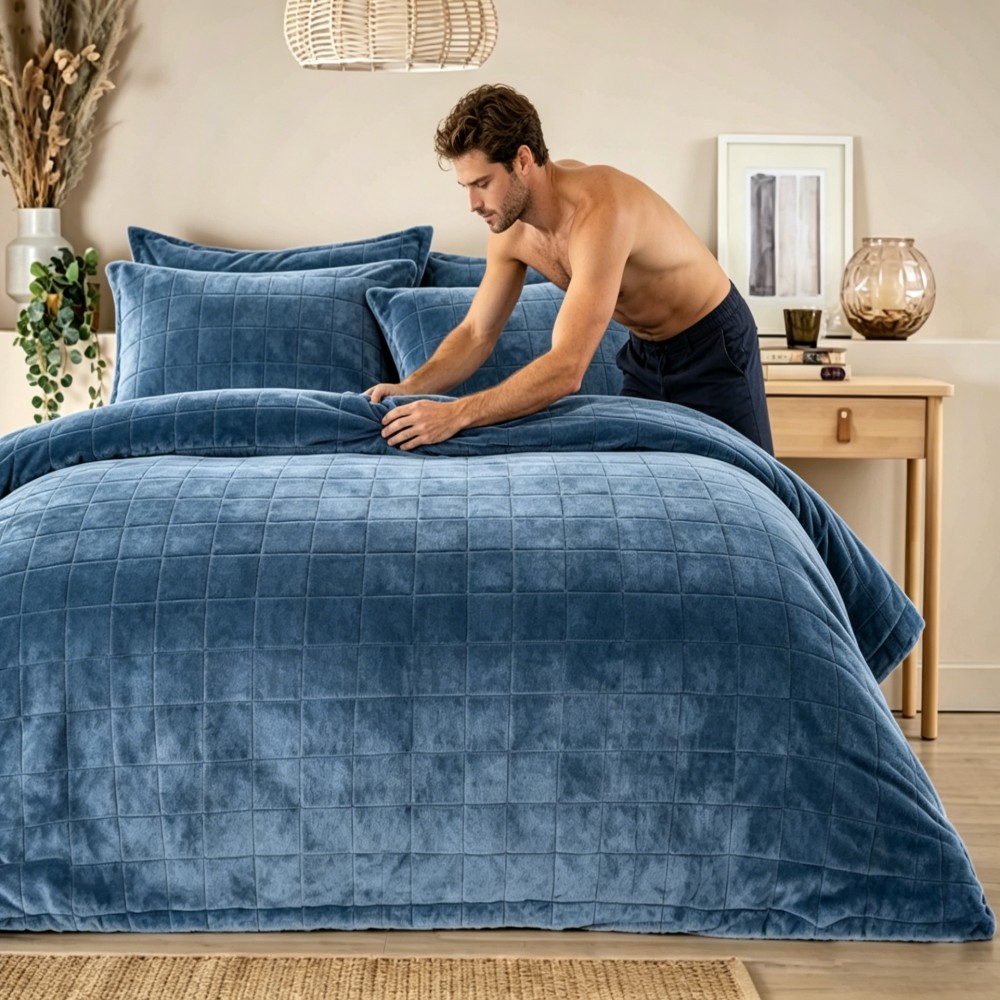 flannel jacquard blanket 