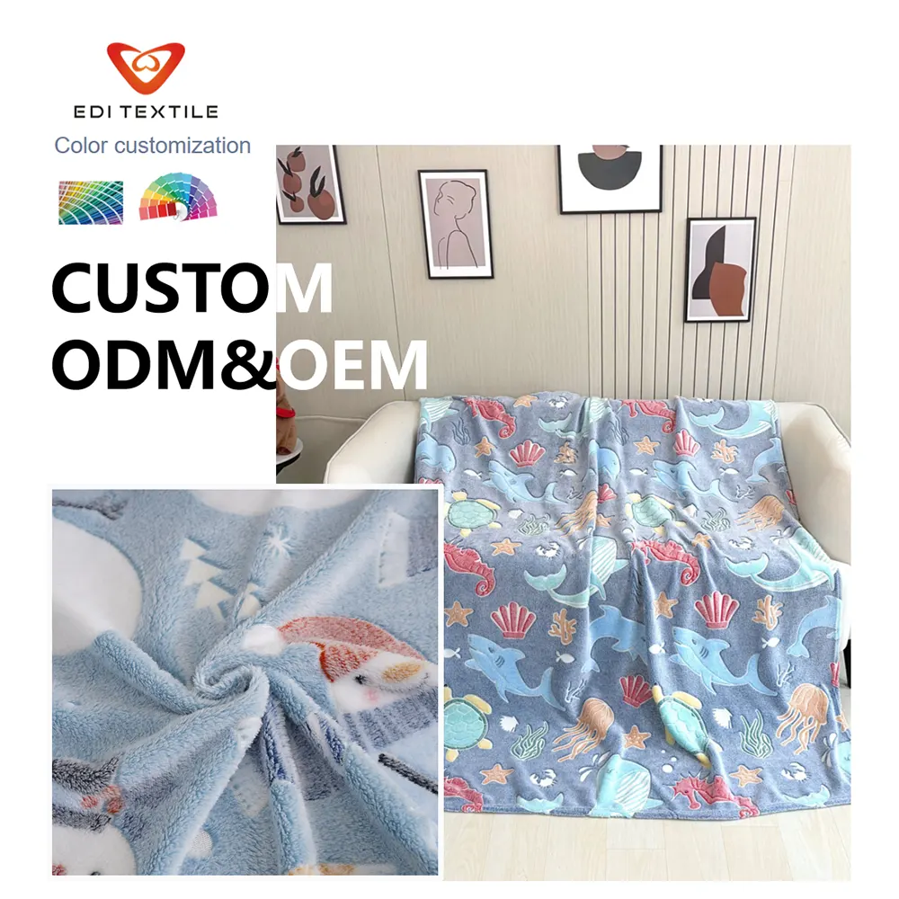 factory direct supply cute spooky ghost pumpkin print flannel fleece throw blanket halloween ghost soft anti pilling festive blanket for home decor party sofa bed seasonal gifting-7