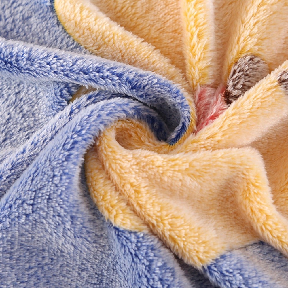 print flannel blanket