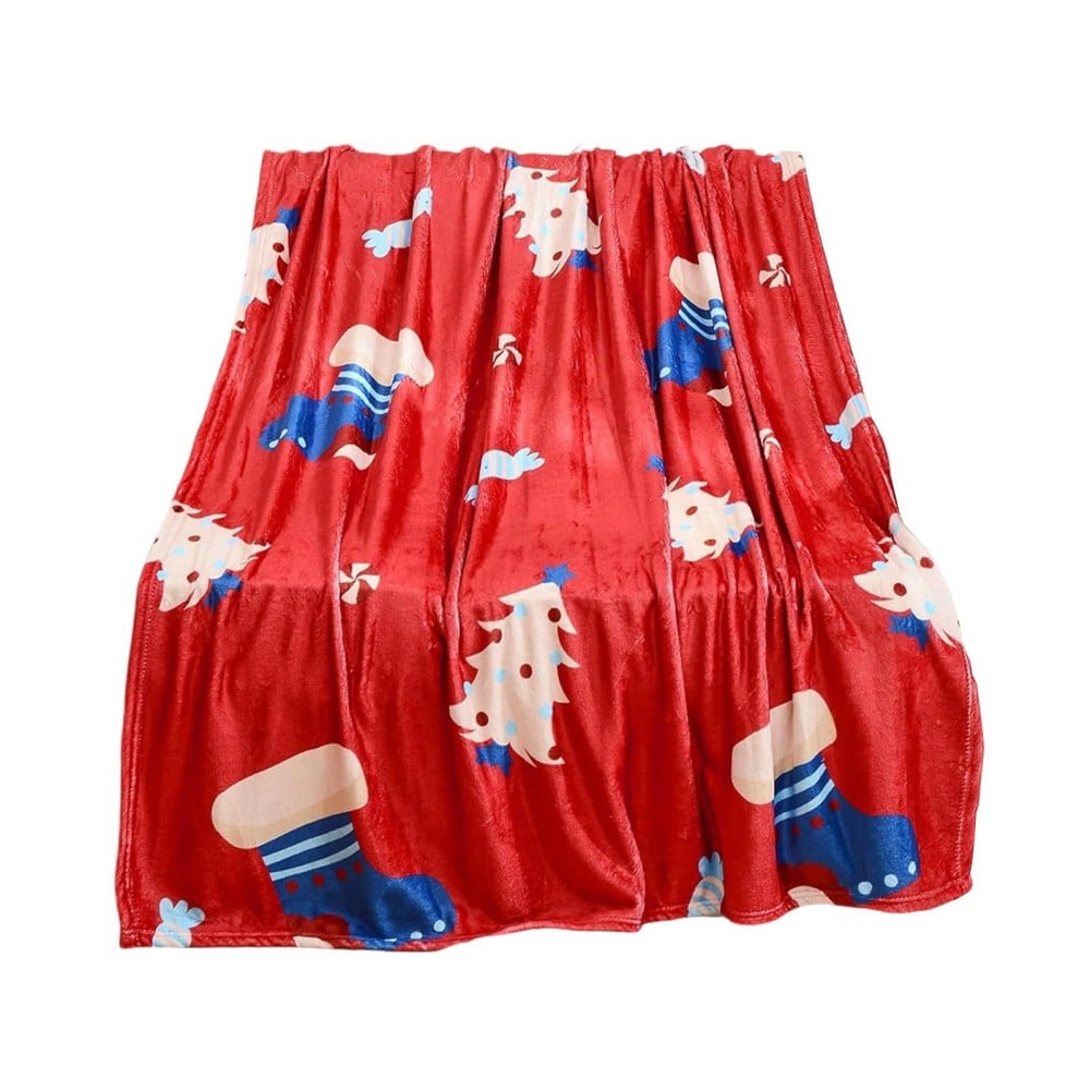 print flannel blanket