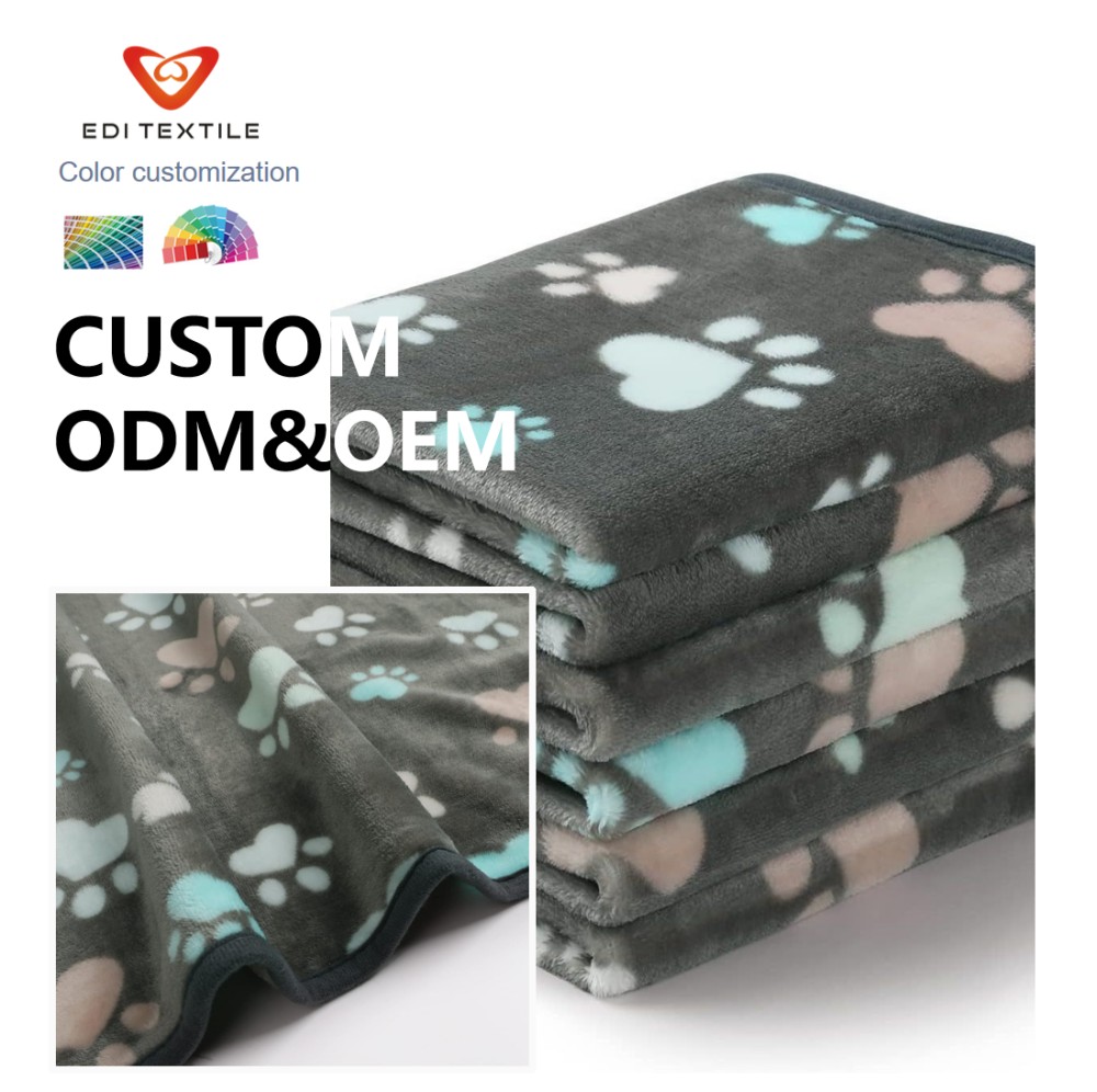  embroidered logo bulk travel blanket for chain supermarket travel section-7