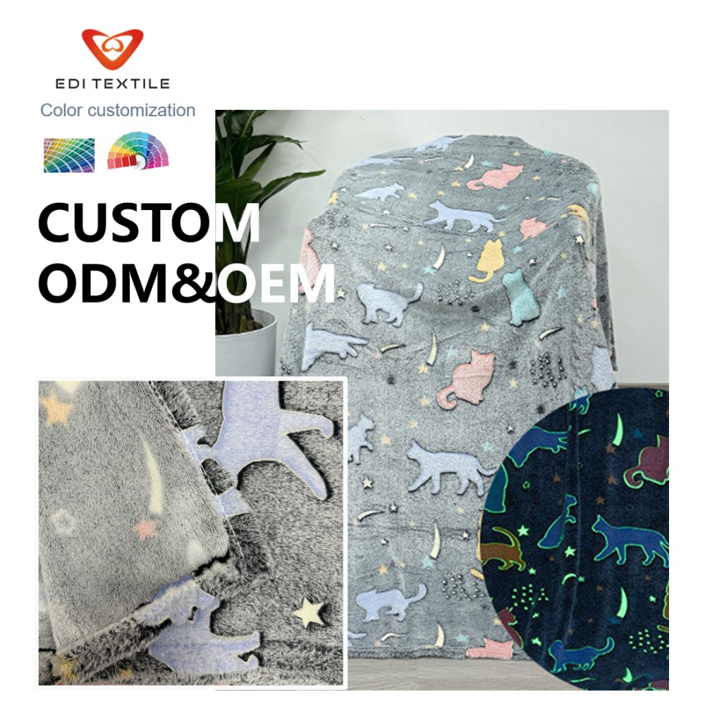 wholesale 3d jacquard sherpa fleece blanket fabric textile for throw blanket sofa cover pet mat home textile manufacturing-7