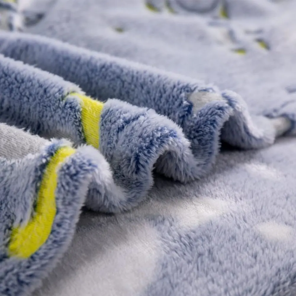 glow in the dark flannel blanket