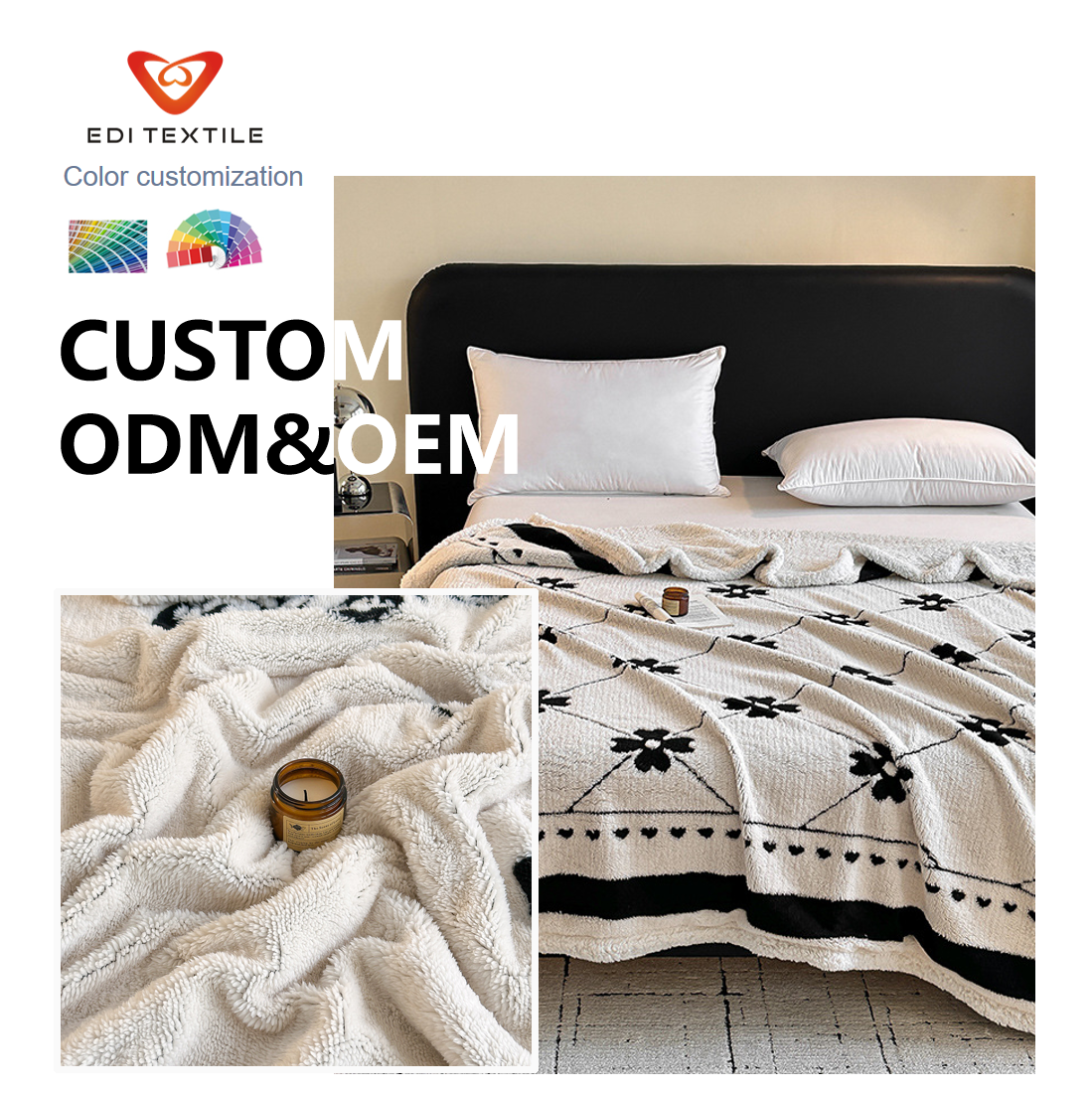 herpa Fleece Throw Blanket Ultra Thick Cloud Soft Warm Cozy Blanket for home decor 