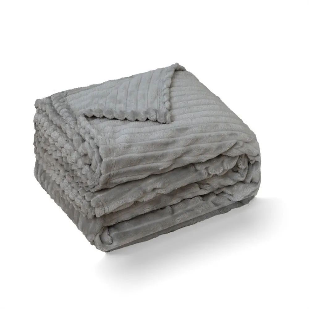 strip flannel blanket