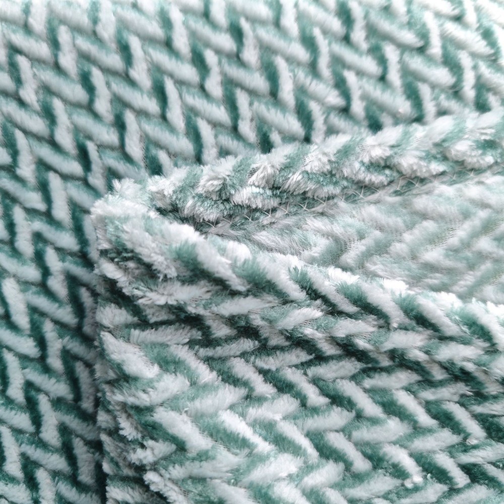 jacquard flannel blanket